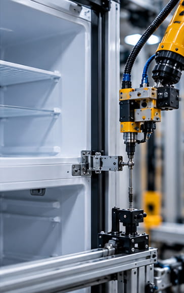 Linha de Montagem de Refrigeradores