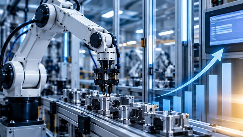 Automação industrial e aumento de produtividade